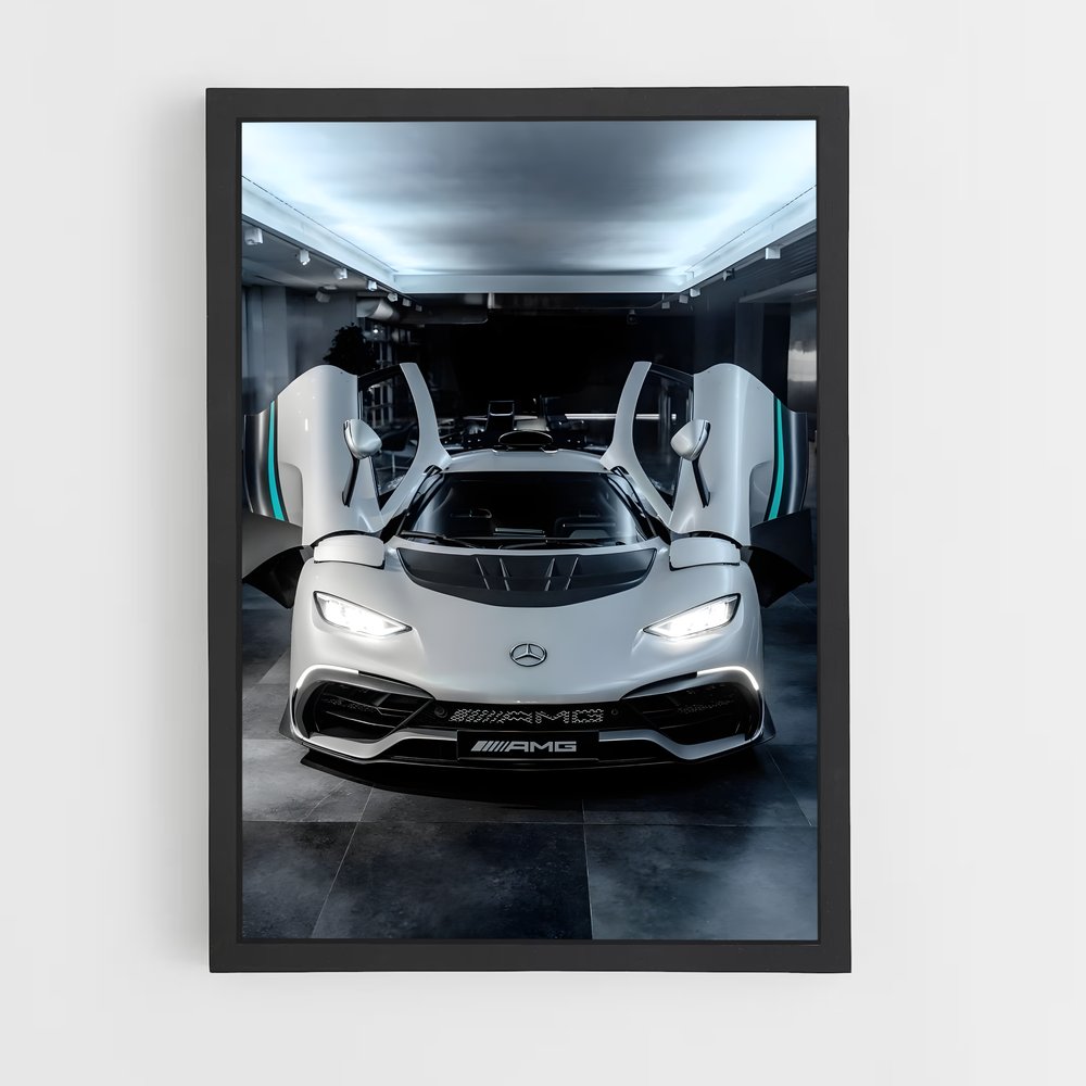 Poster exceptionnel Project One AMG – affiche Mercedes (vue 2)
